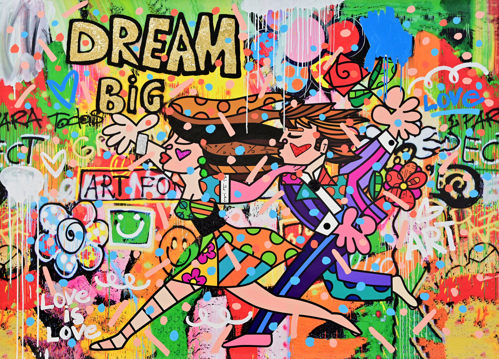 Big Dream - Mixed Media Original