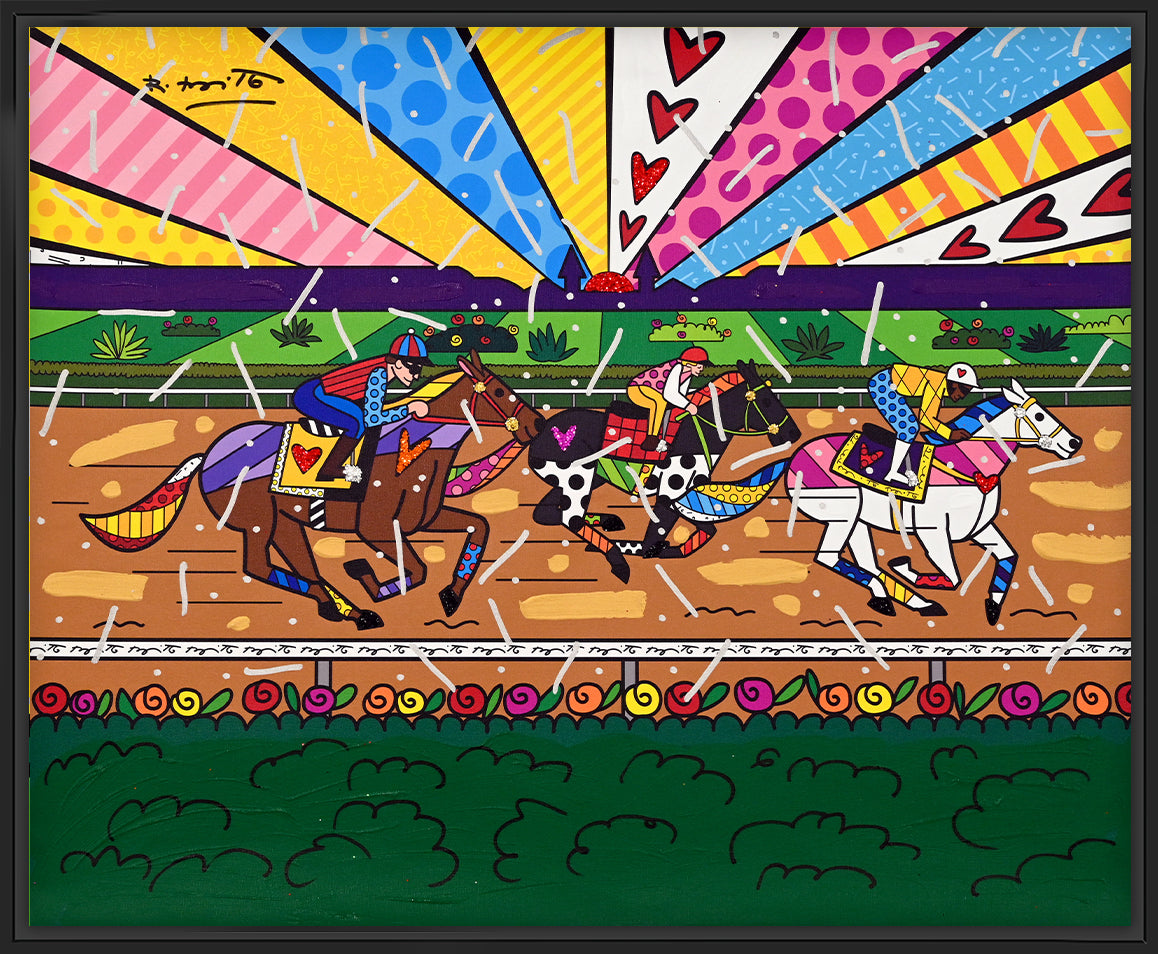 Kentucky Derby - Mixed Media Original