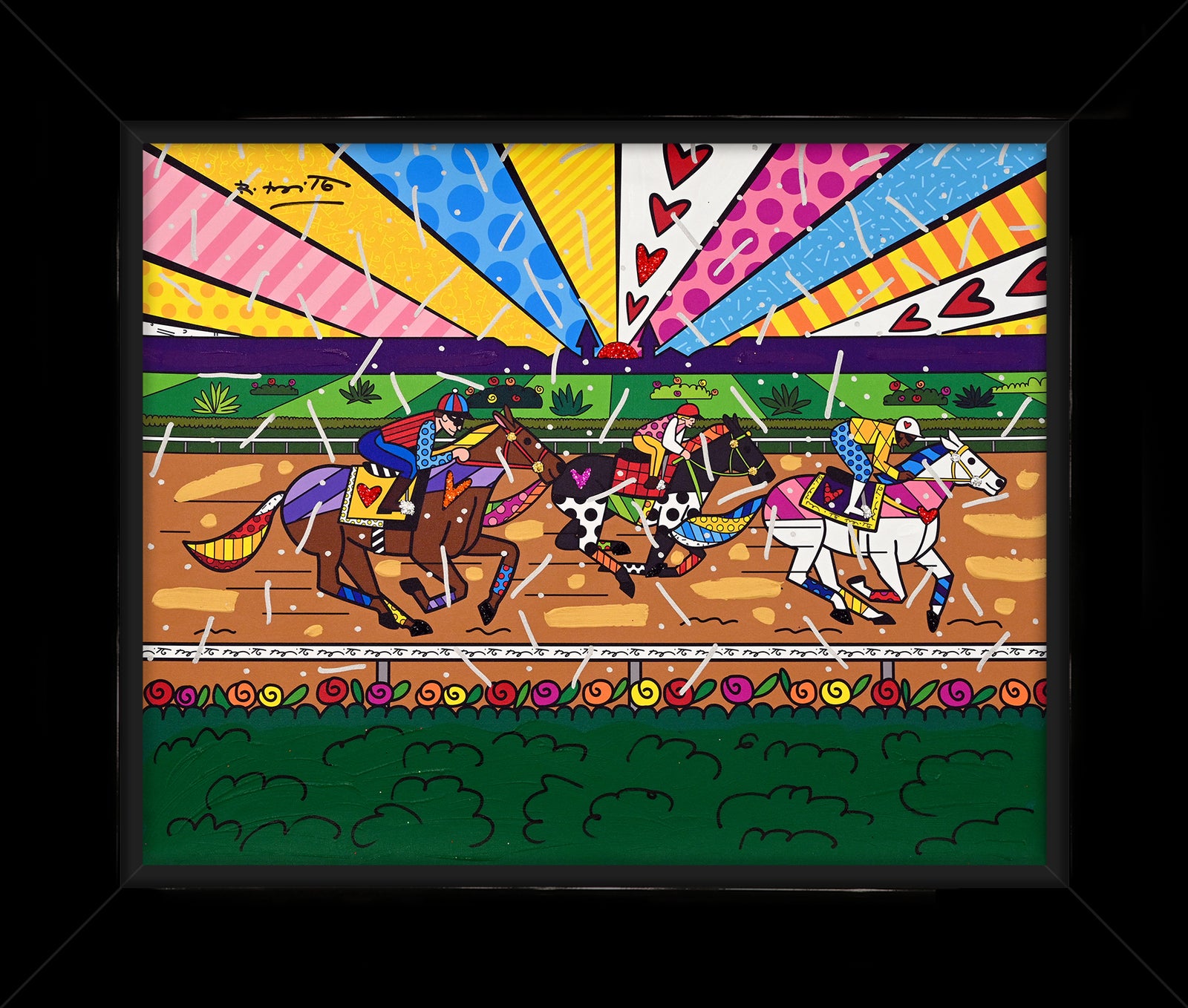 Kentucky Derby - Mixed Media Original