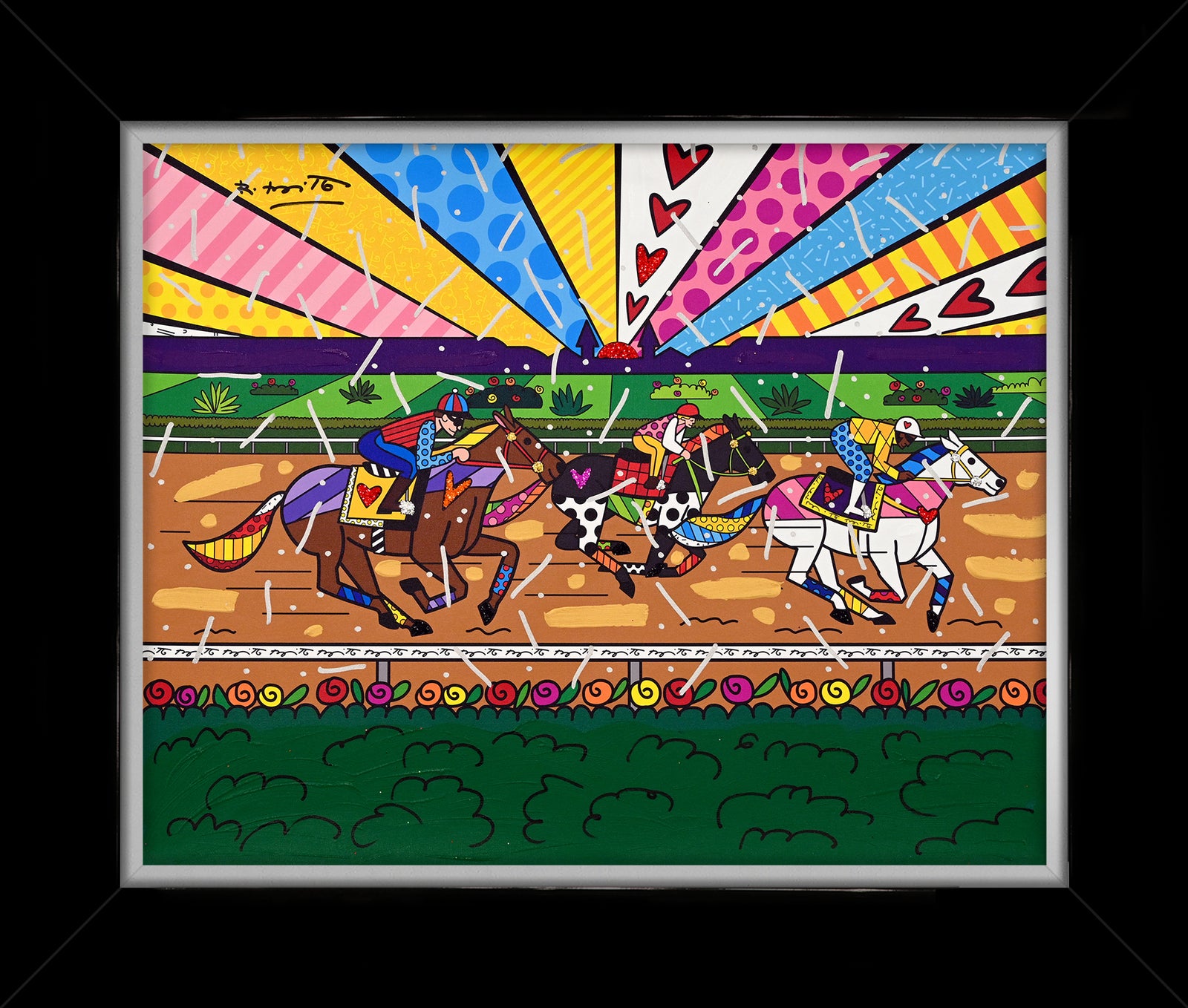 Kentucky Derby - Mixed Media Original
