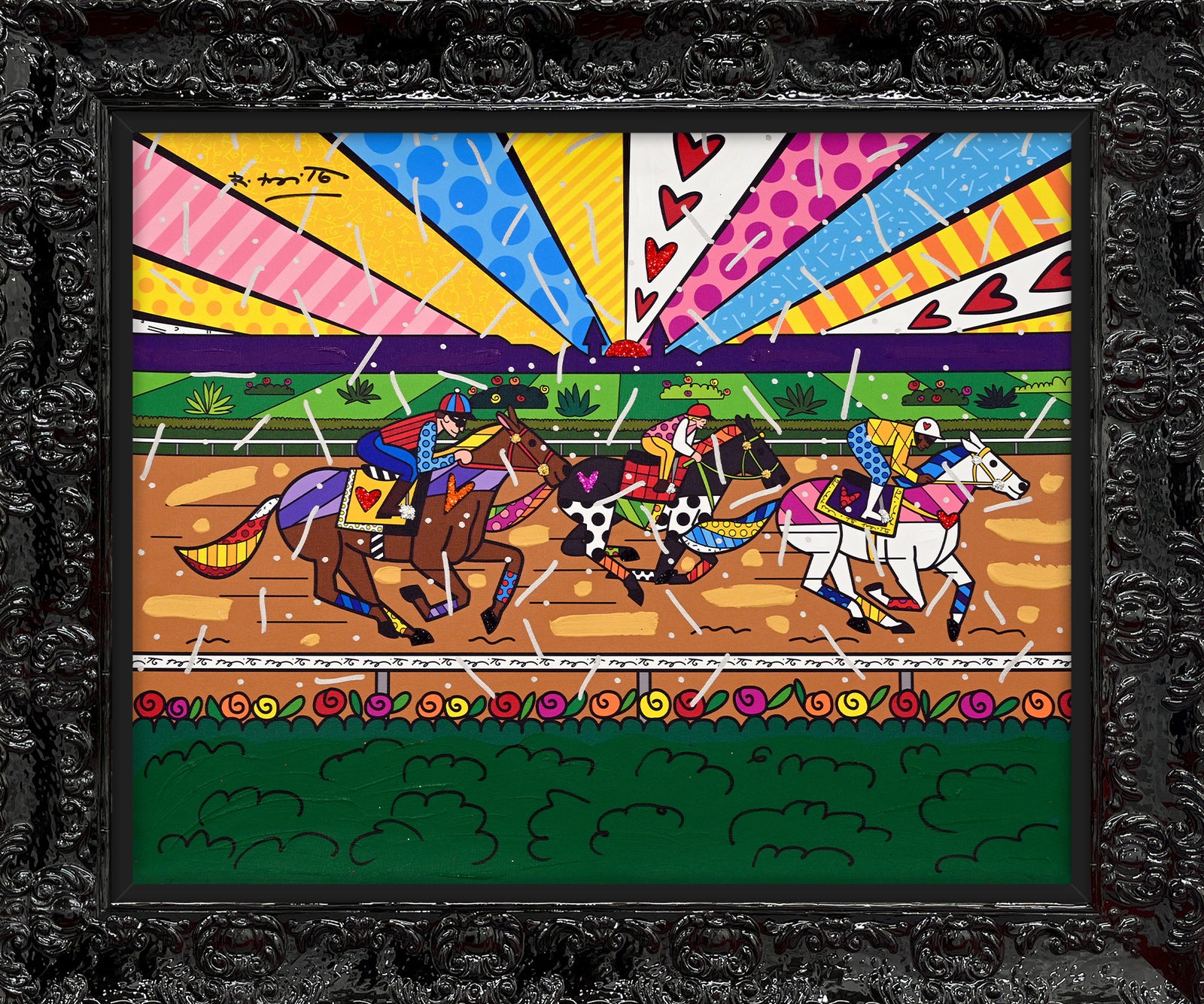 Kentucky Derby - Mixed Media Original