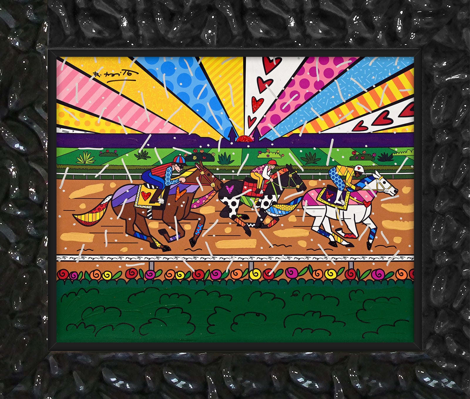 Kentucky Derby - Mixed Media Original