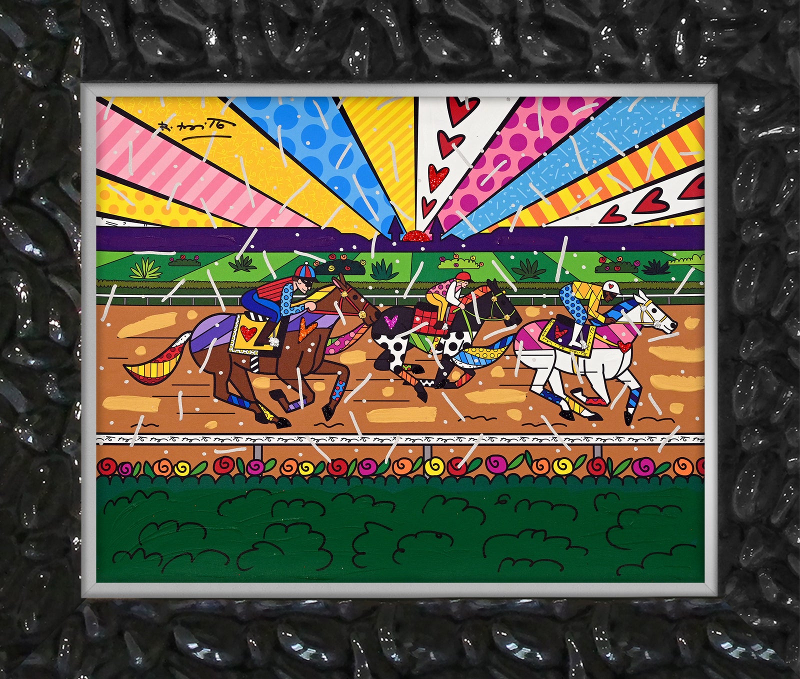 Kentucky Derby - Mixed Media Original