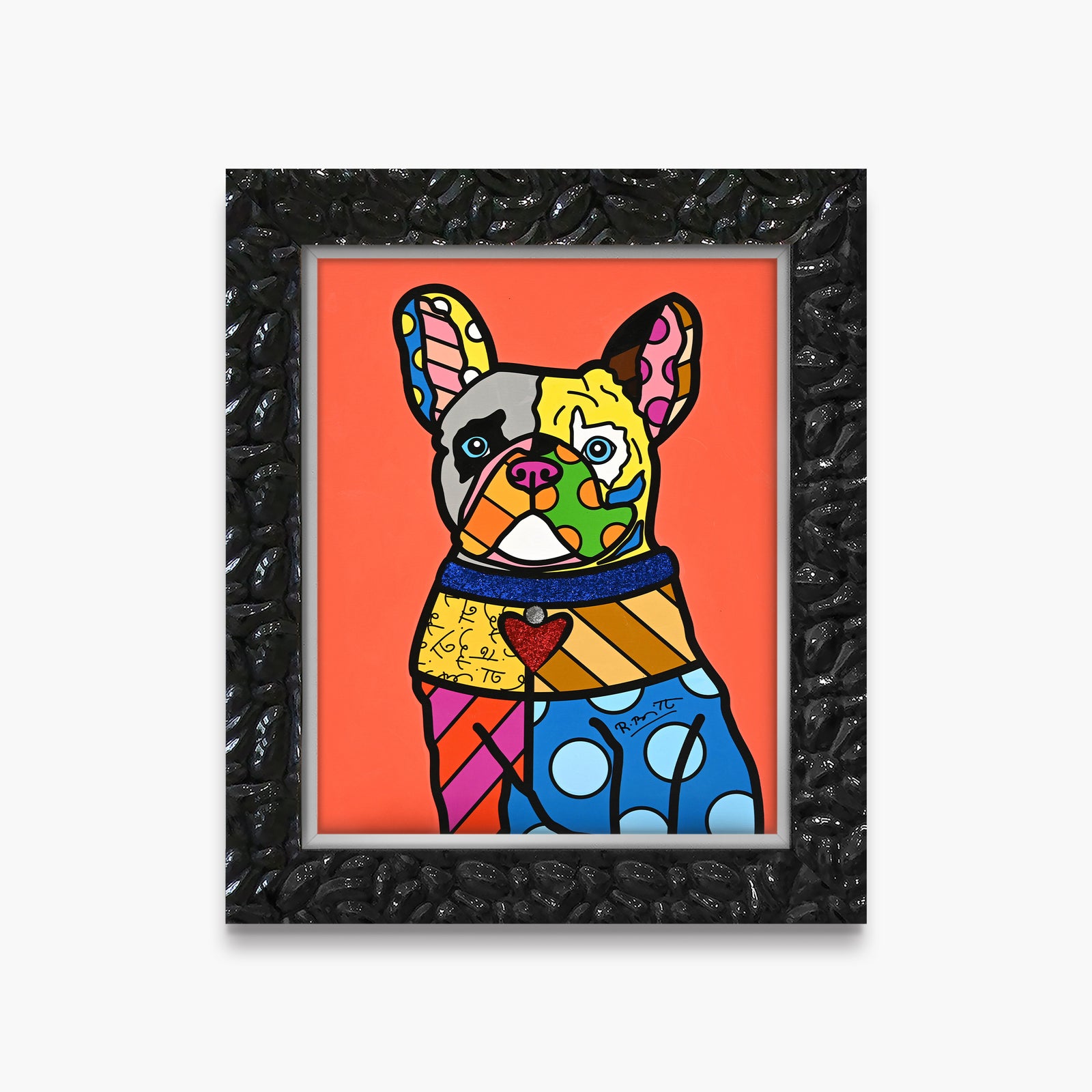 Frenchie - Mixed Media Original