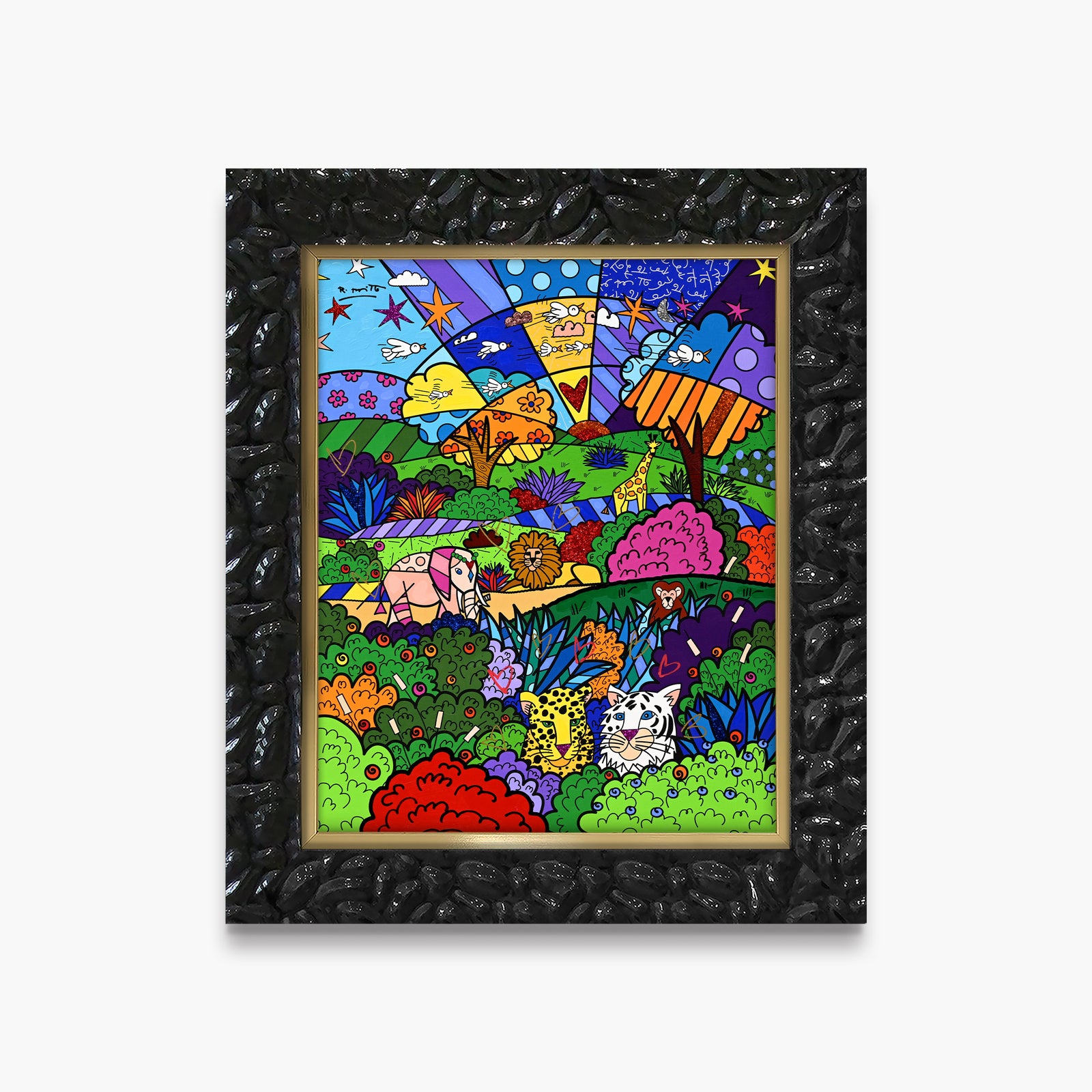 Safari Adventure - Mixed Media Original