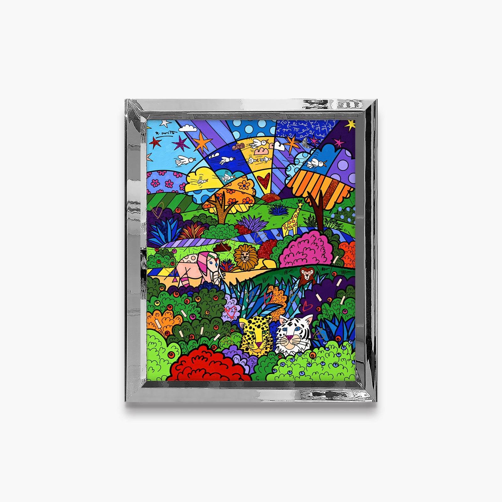 Safari Adventure - Mixed Media Original