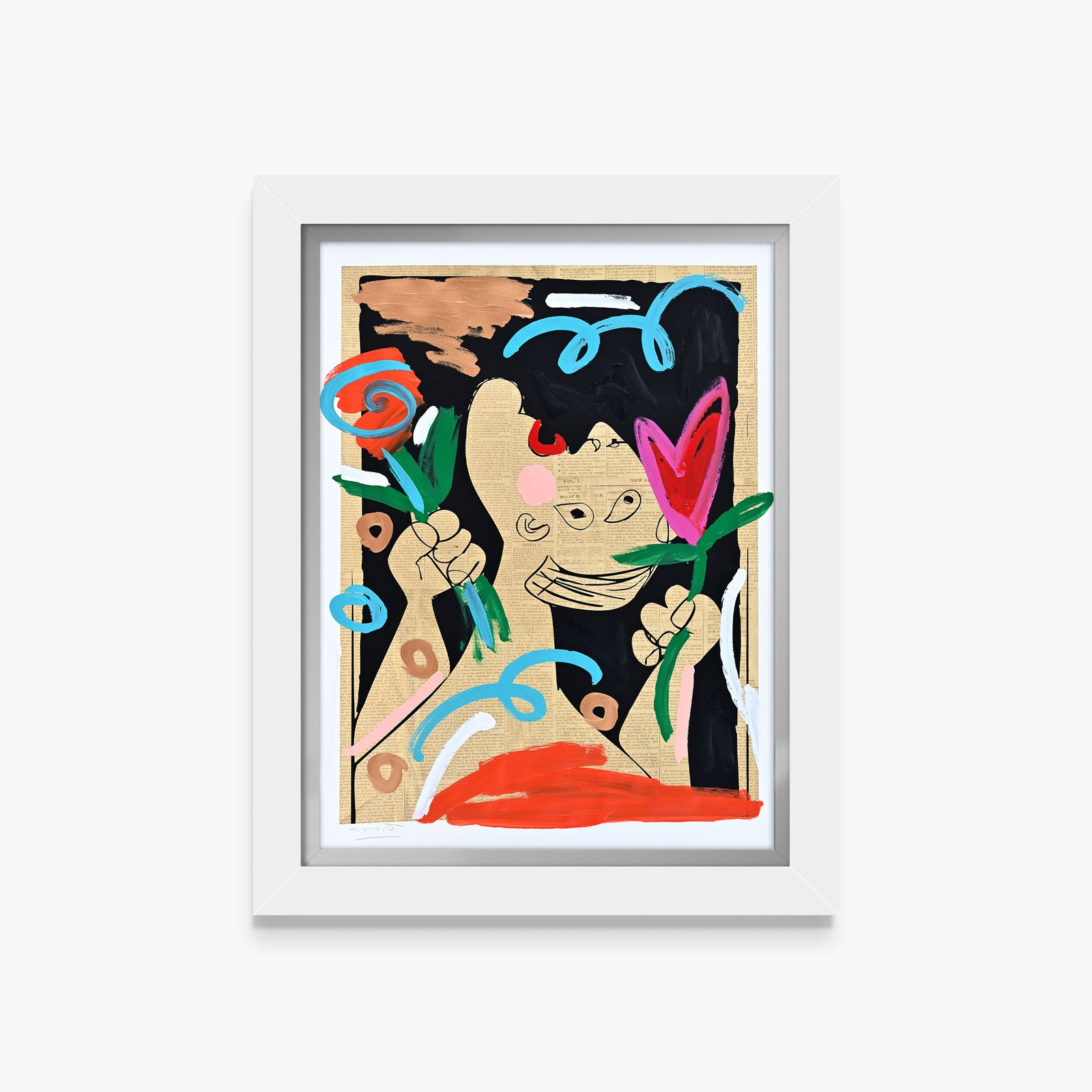 Spain - Mixed Media Original