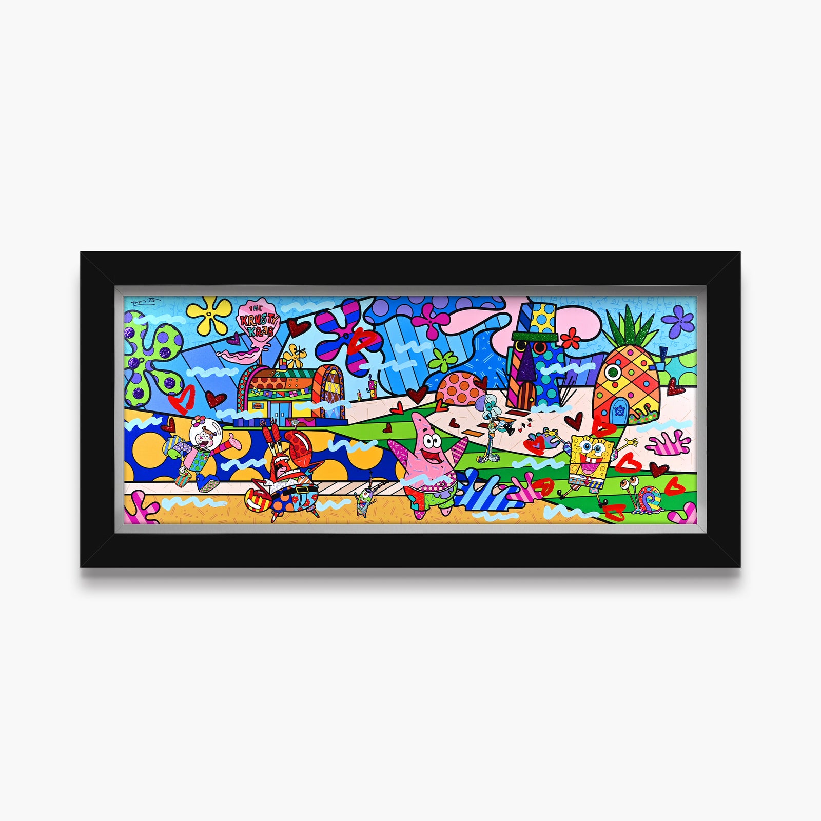 Bikini Bottom - Mixed Media Original
