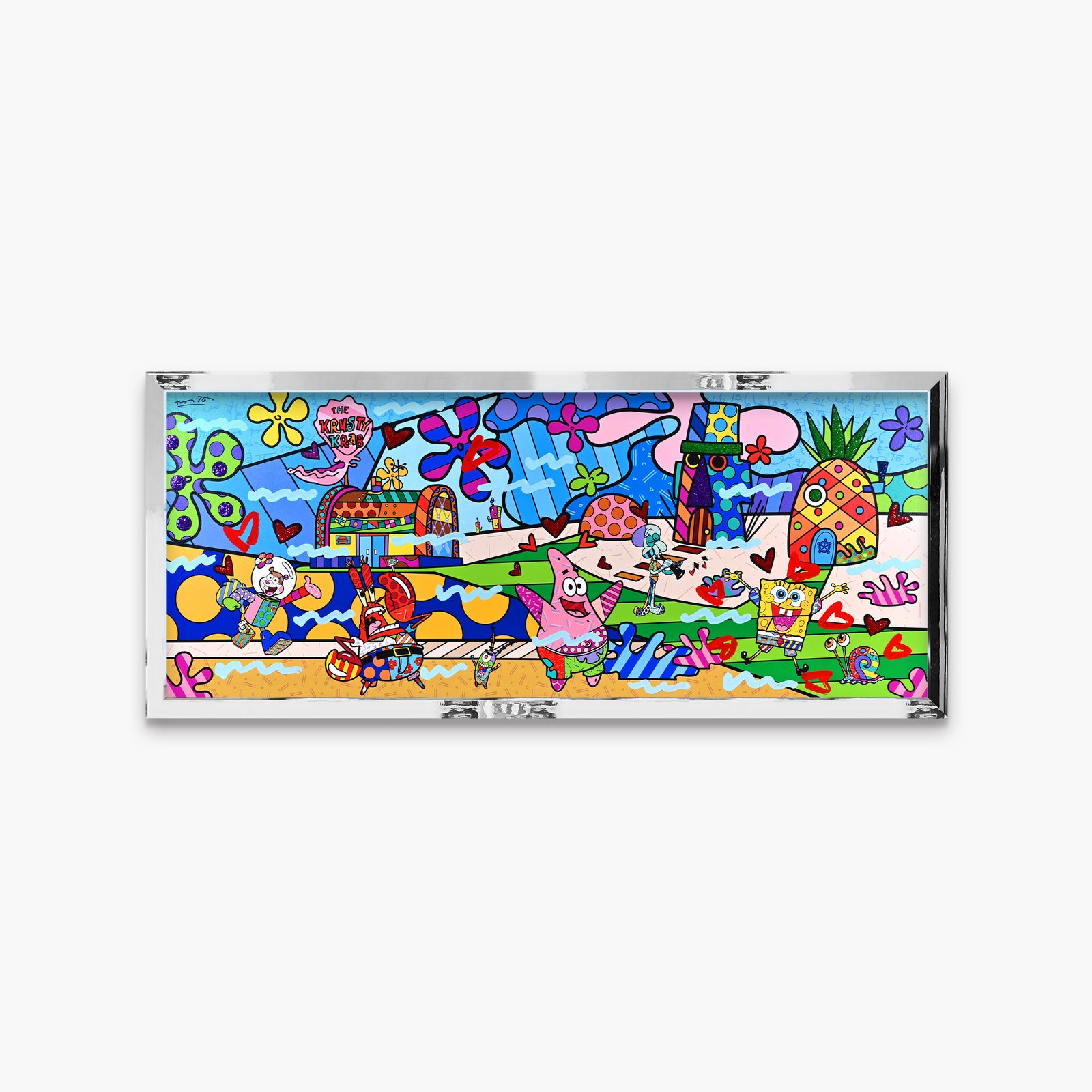 Bikini Bottom - Mixed Media Original