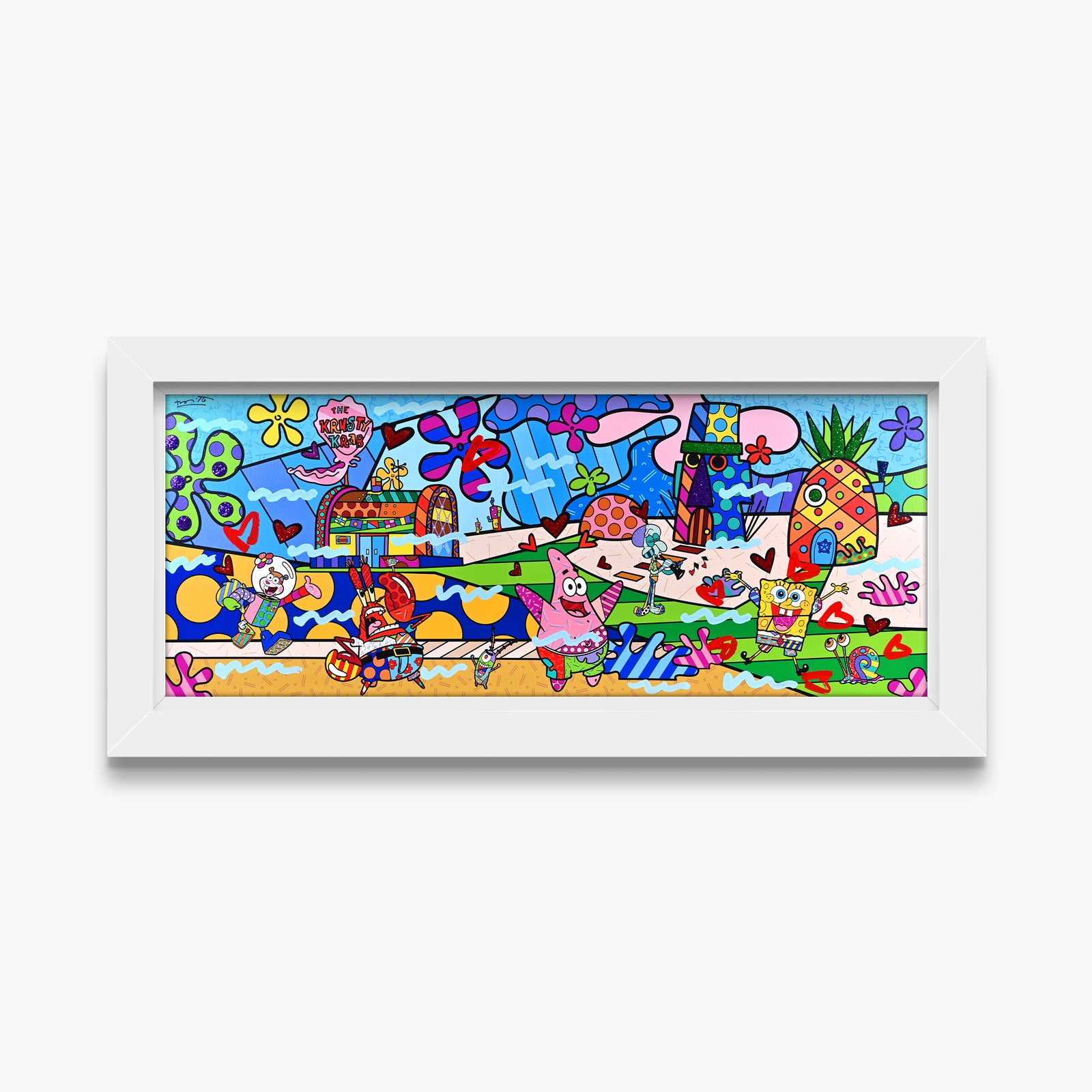 Bikini Bottom - Mixed Media Original