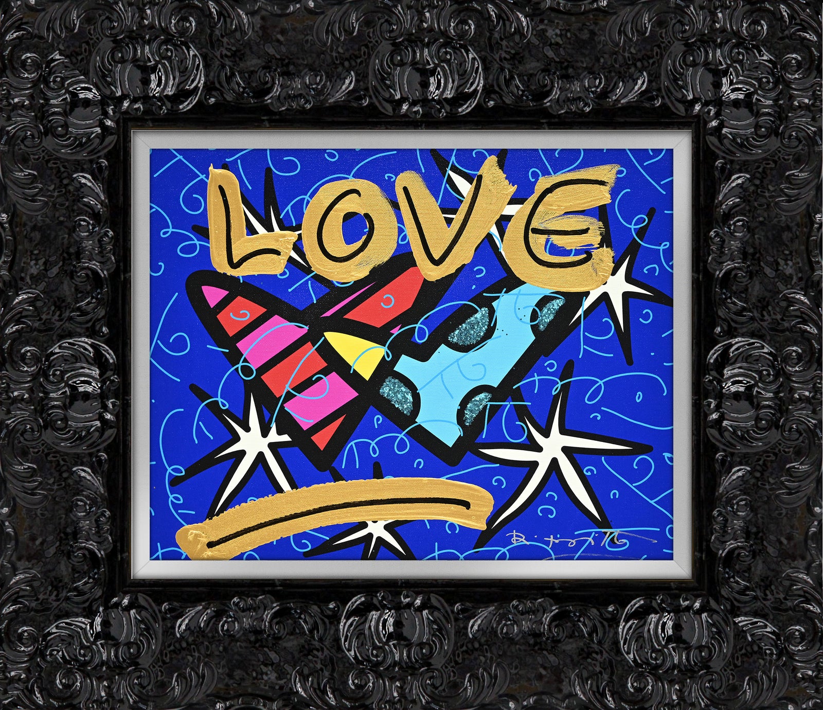 Perfect Love In The Twilight - Mixed Media Original