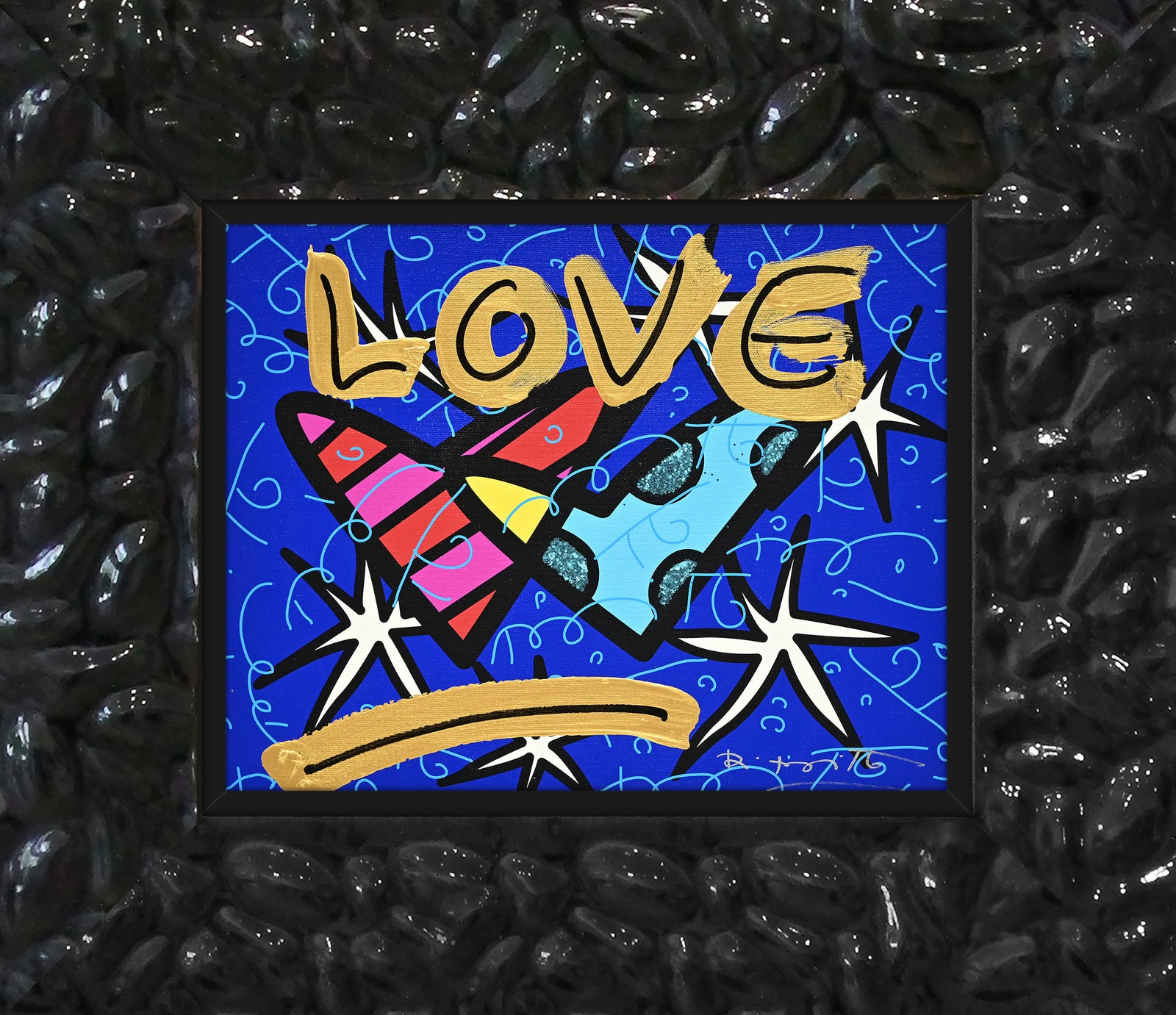 Perfect Love In The Twilight - Mixed Media Original