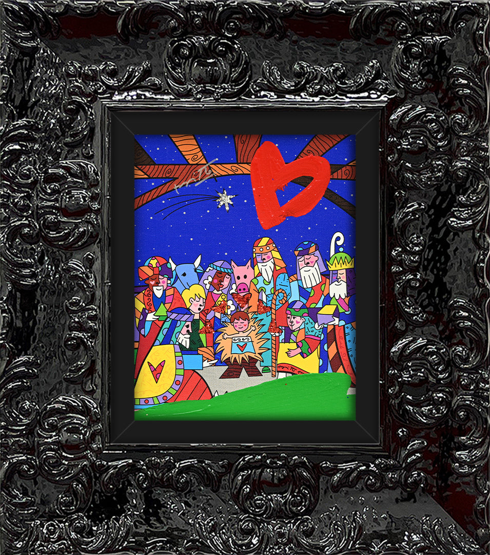 Christmas - Mixed Media Original