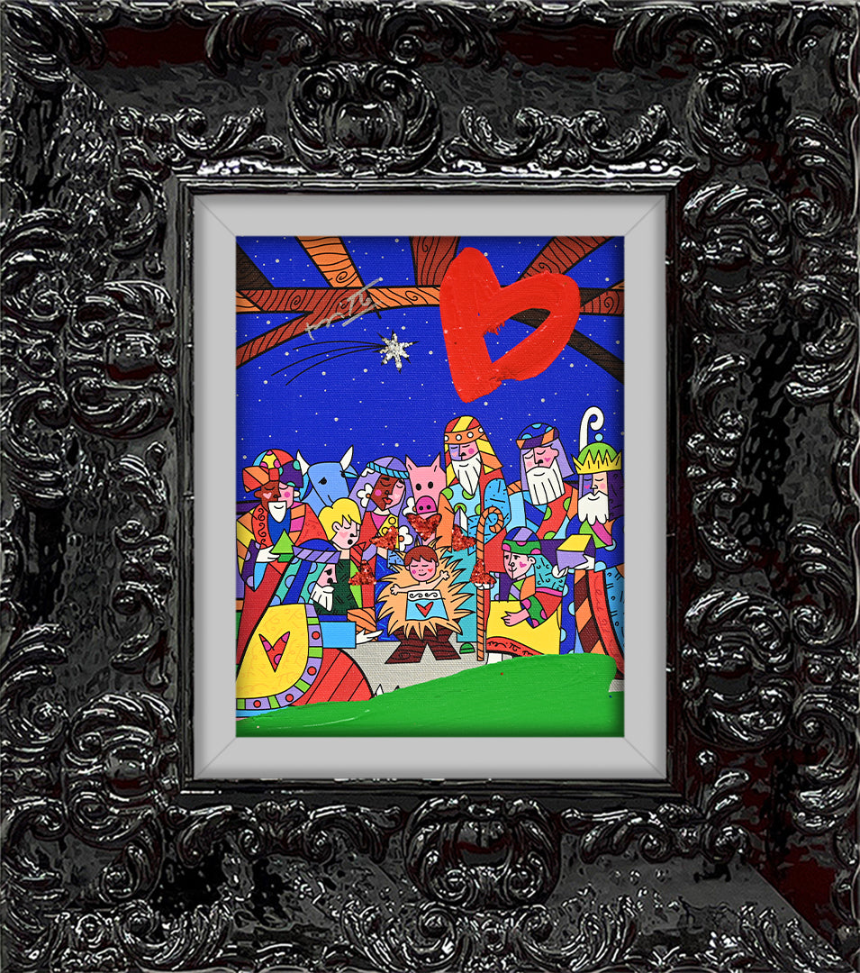 Christmas - Mixed Media Original