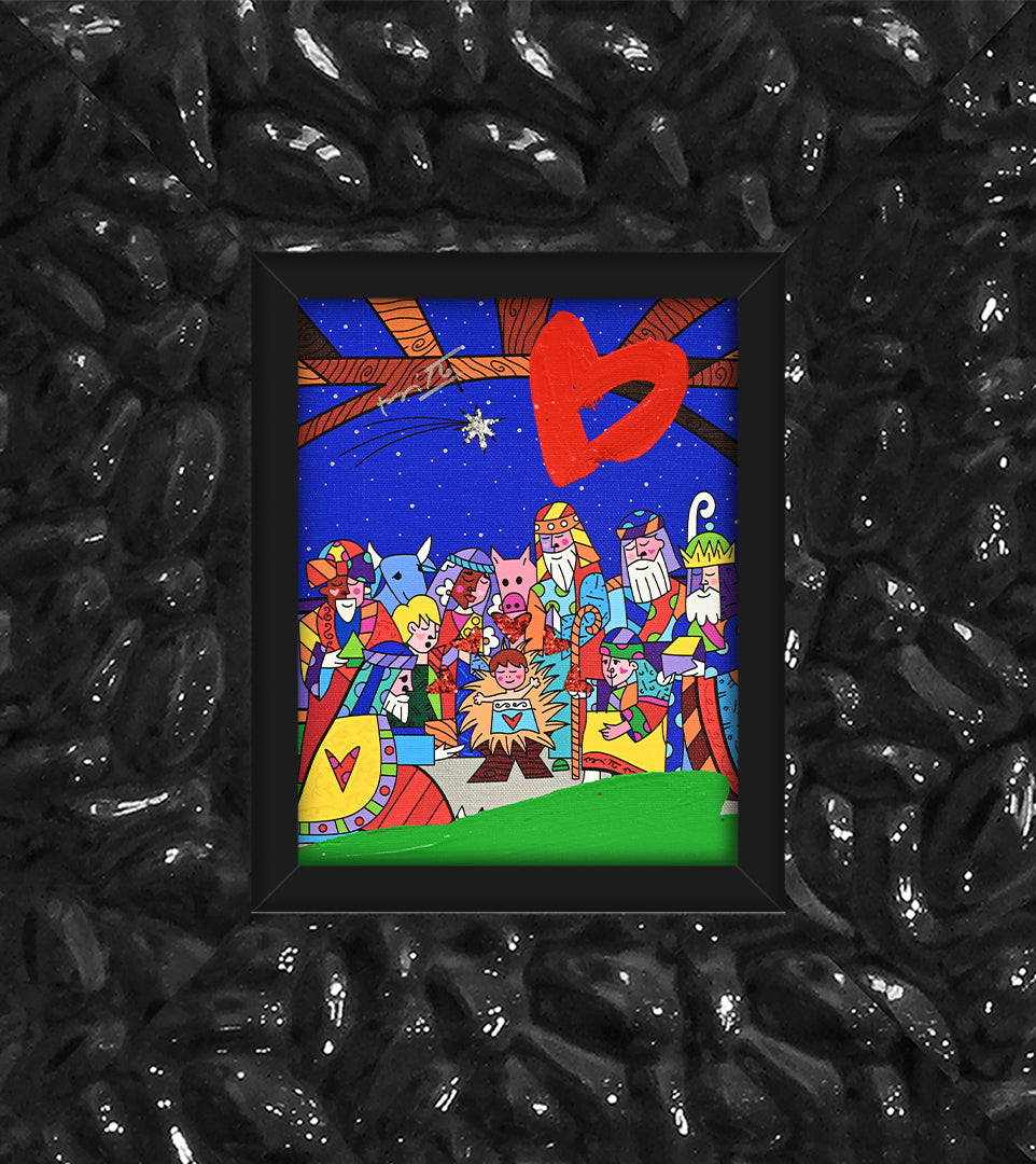 Christmas - Mixed Media Original