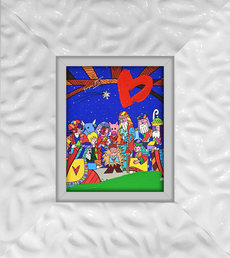 Christmas - Mixed Media Original