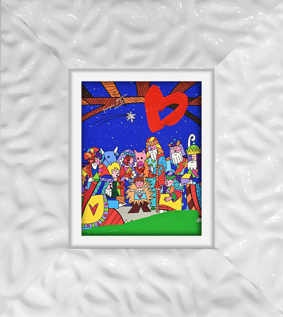 Christmas - Mixed Media Original