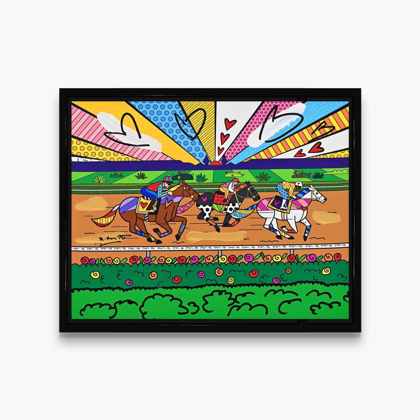 Kentucky Derby - Mixed Media Original