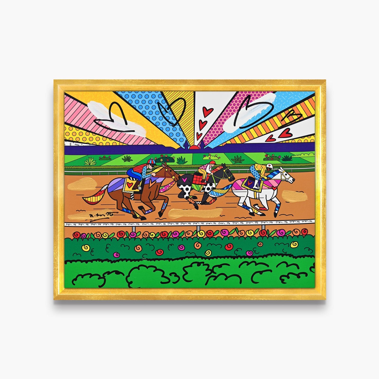 Kentucky Derby - Mixed Media Original