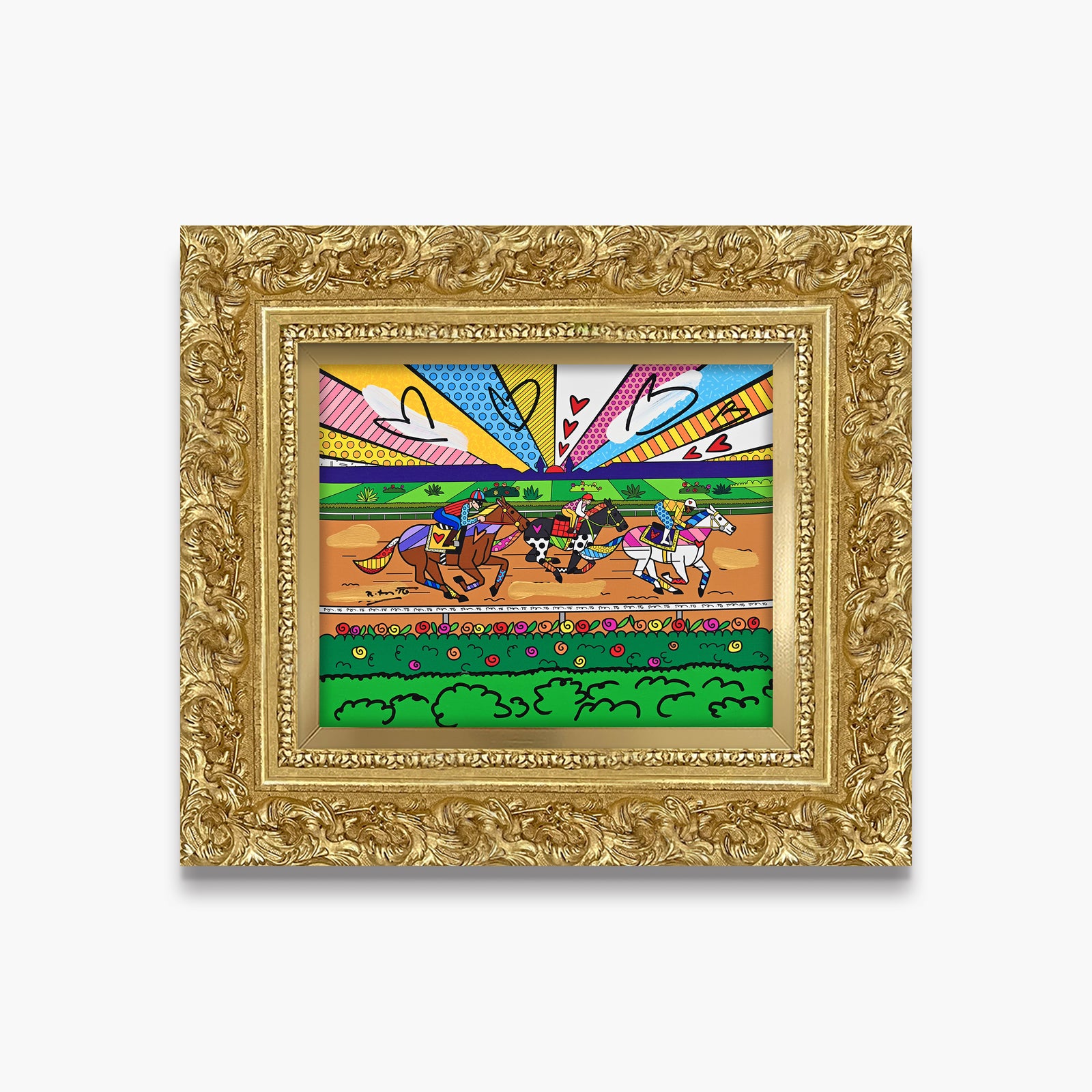 Kentucky Derby - Mixed Media Original