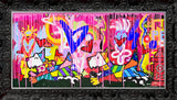 CATCH ME IF YOU CAN - Mixed Media Original