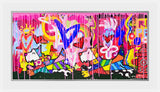 CATCH ME IF YOU CAN - Mixed Media Original