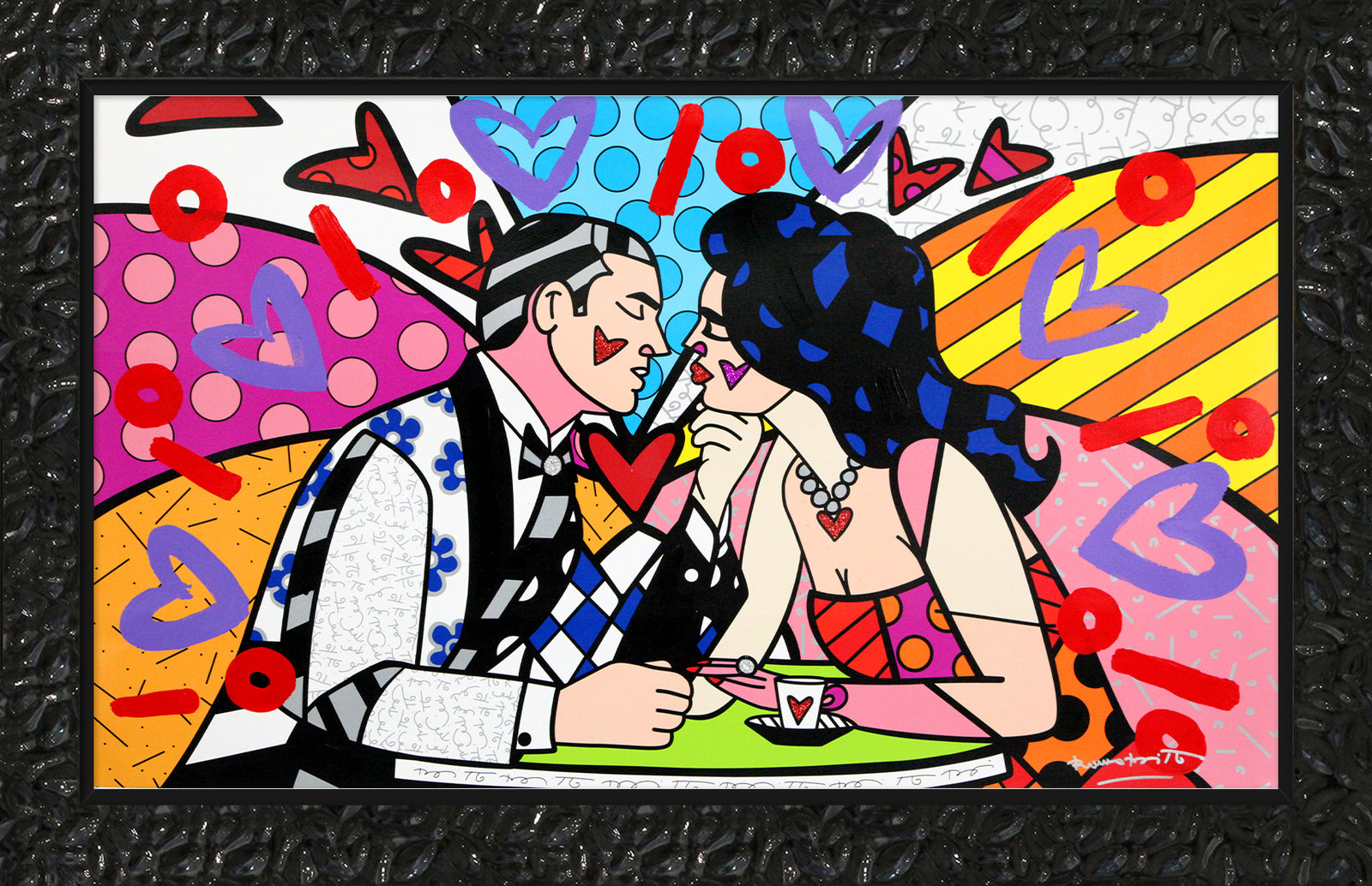 Dinner Date - Mixed Media Original