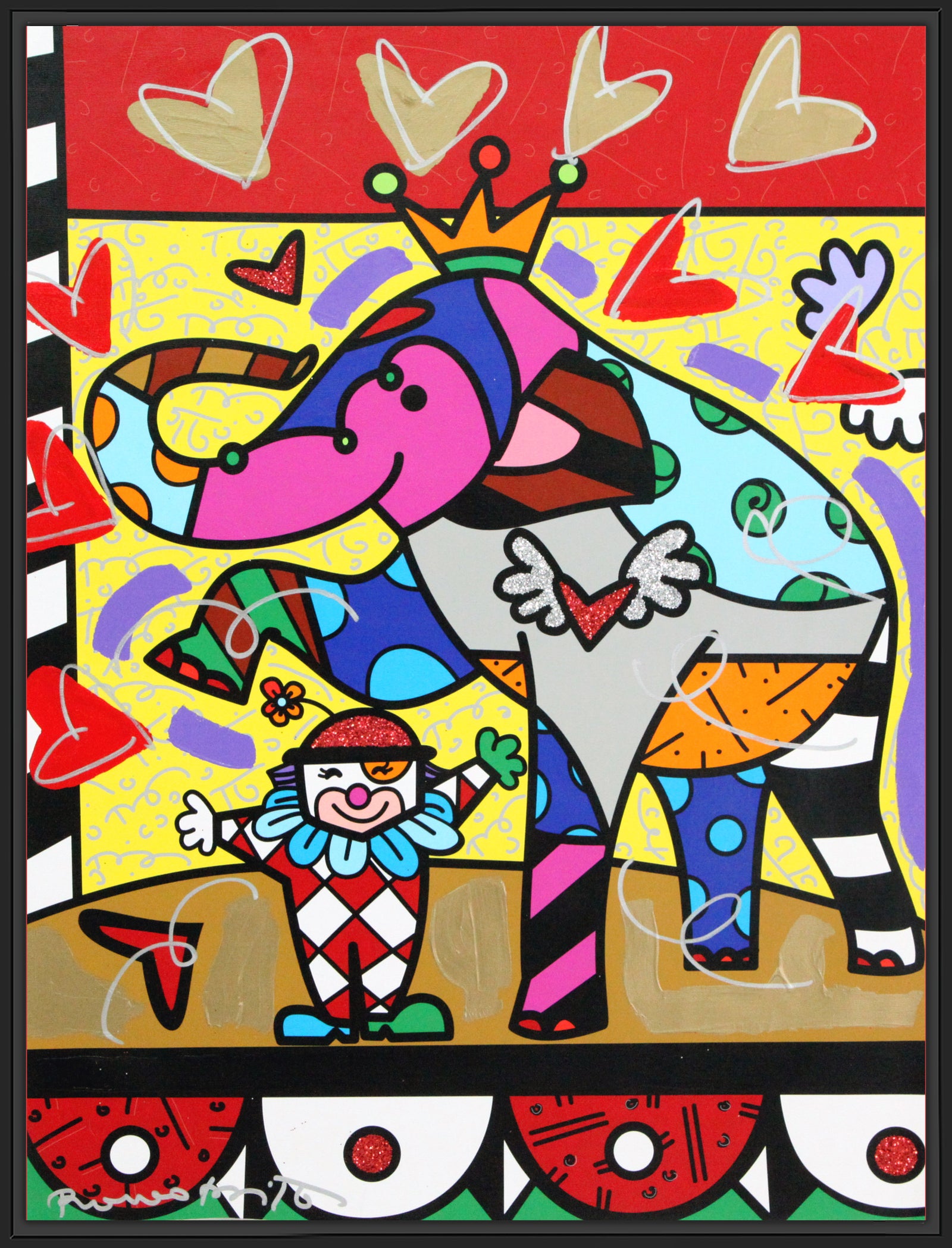 Circus - Mixed Media Original