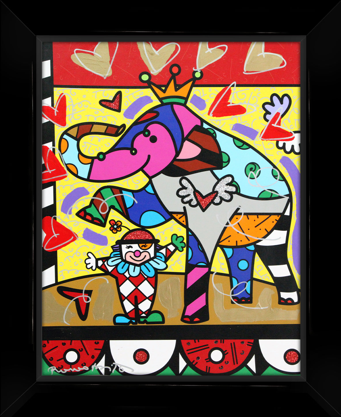 Circus - Mixed Media Original