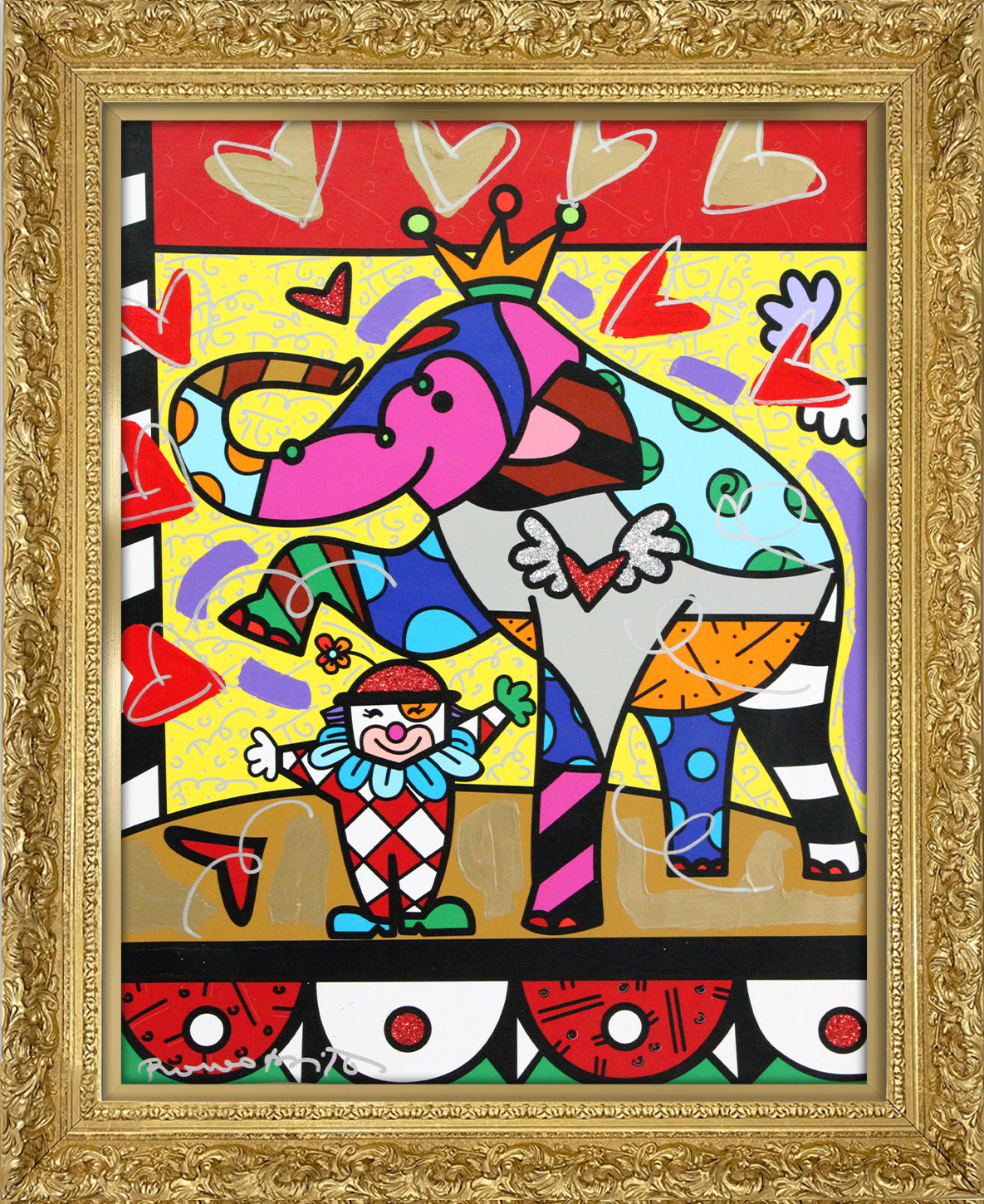 Circus - Mixed Media Original