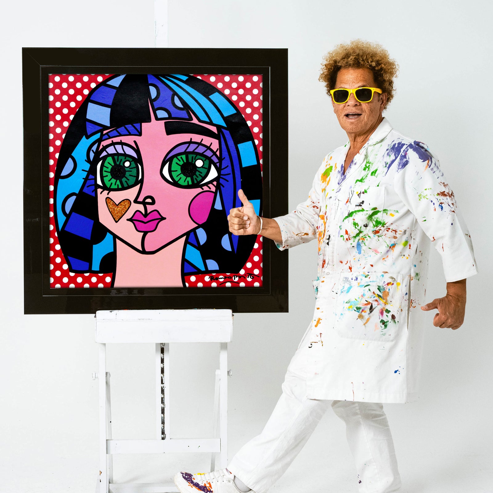 White Dots - Original Painting