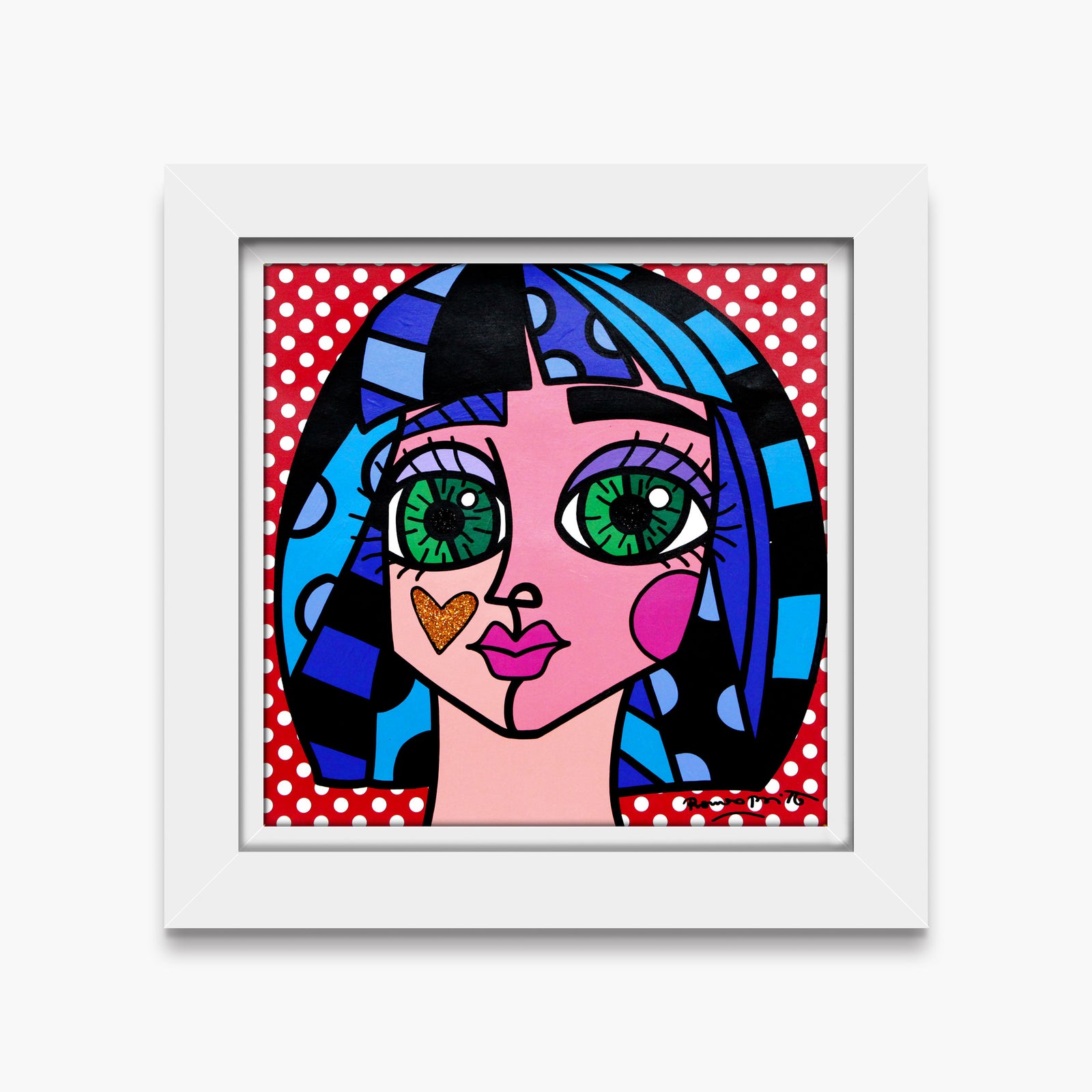 White Dots - Original Painting