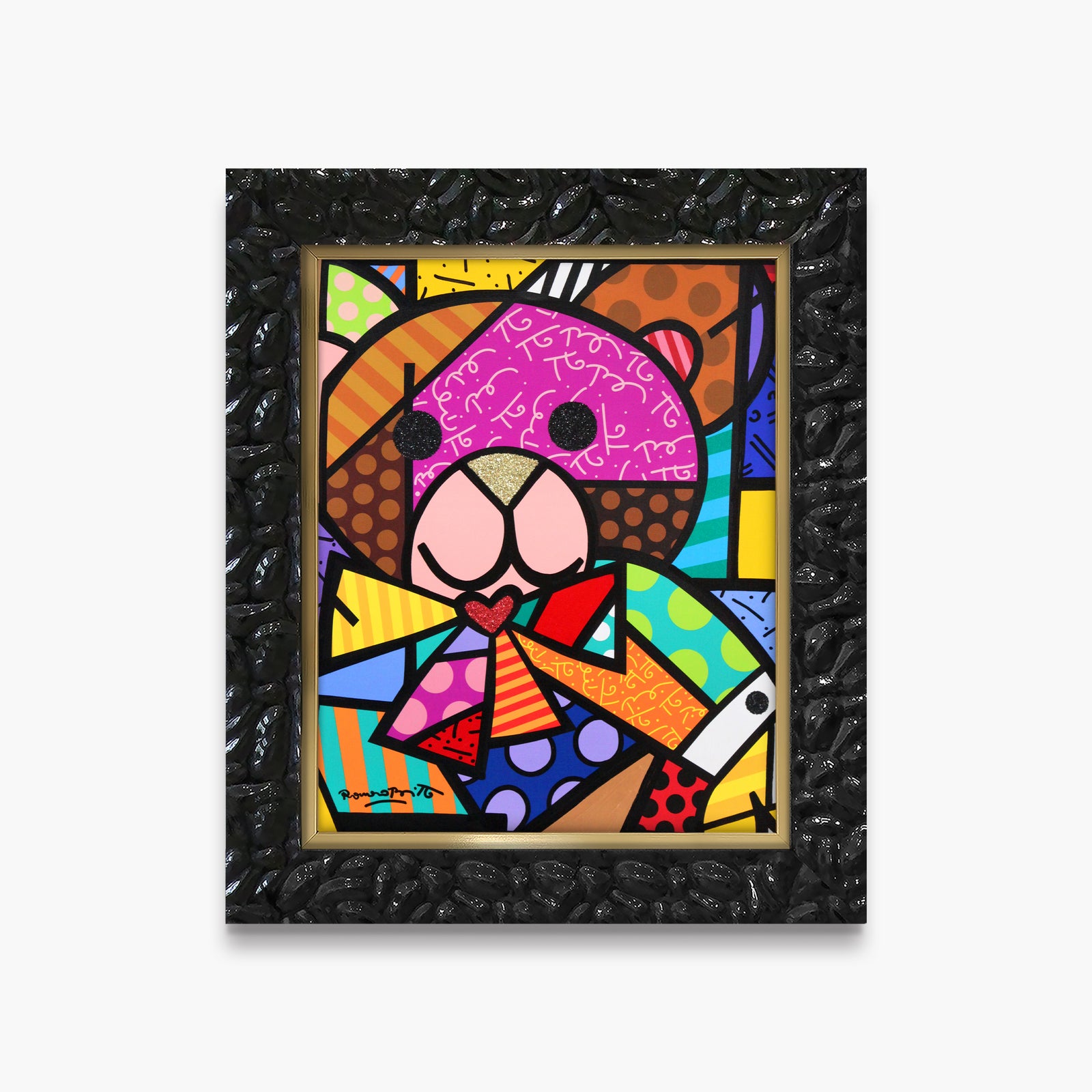 Teddy Bear - Mixed Media Original