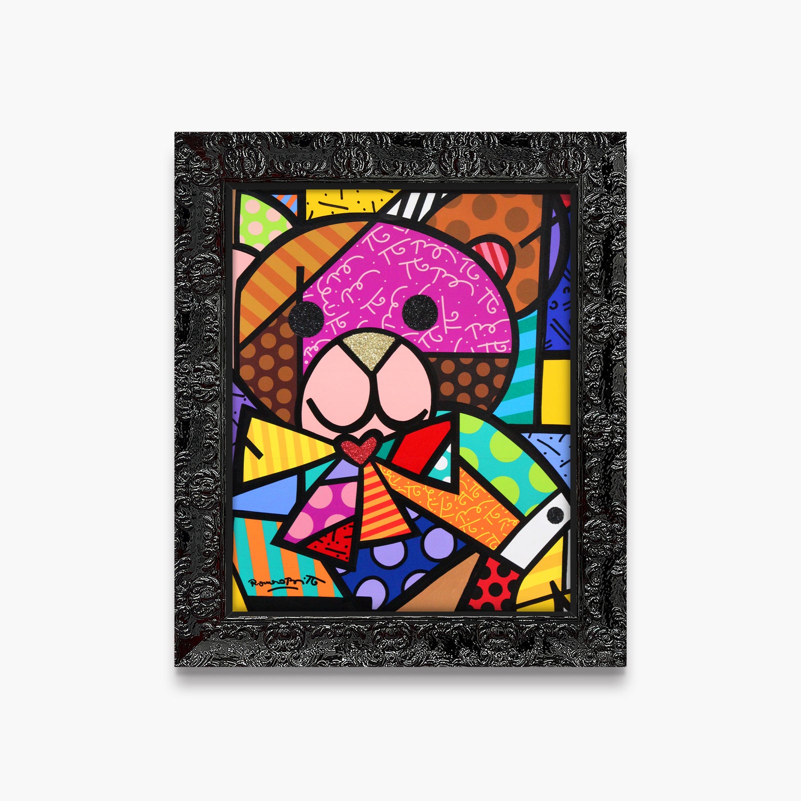 Teddy Bear - Mixed Media Original