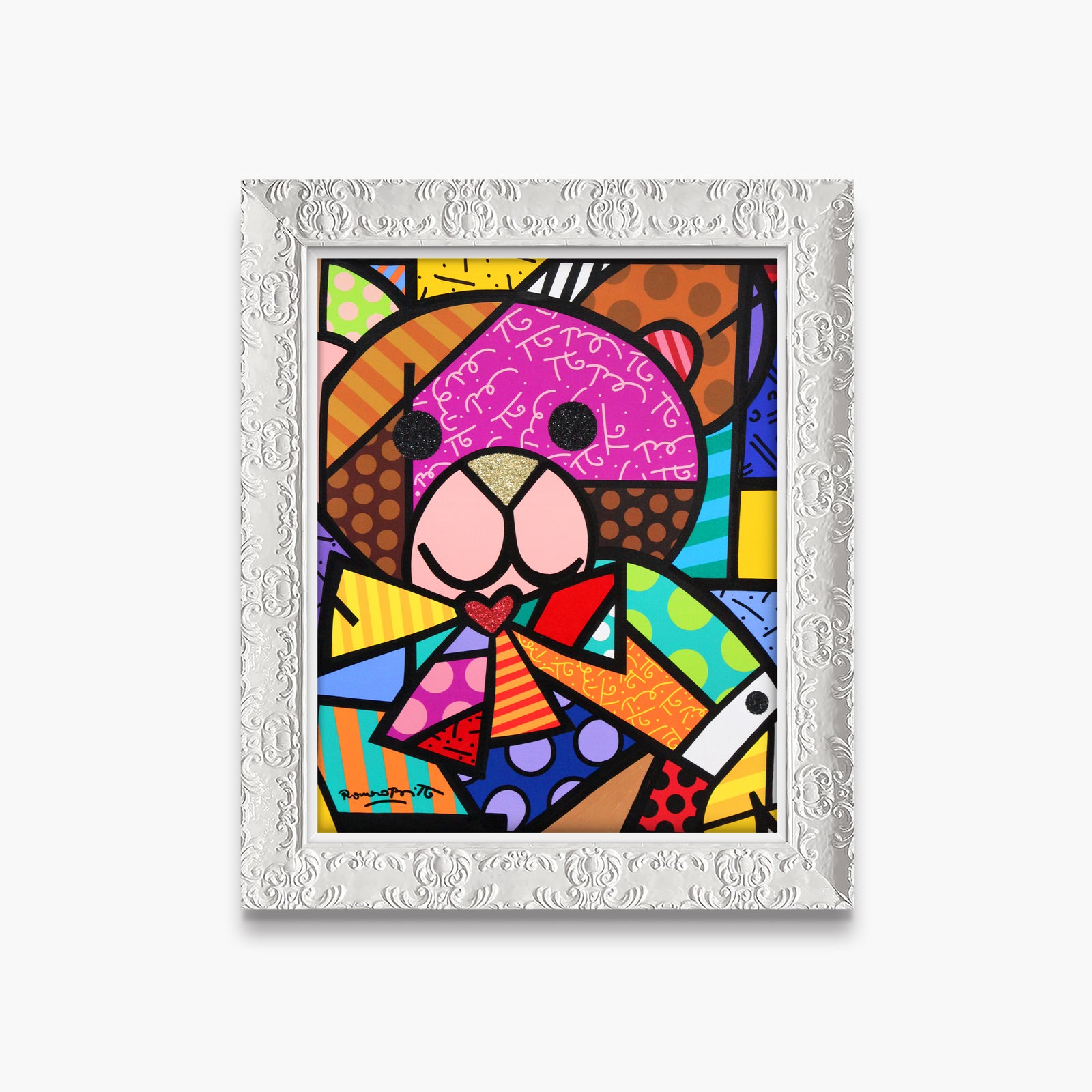 Teddy Bear - Mixed Media Original