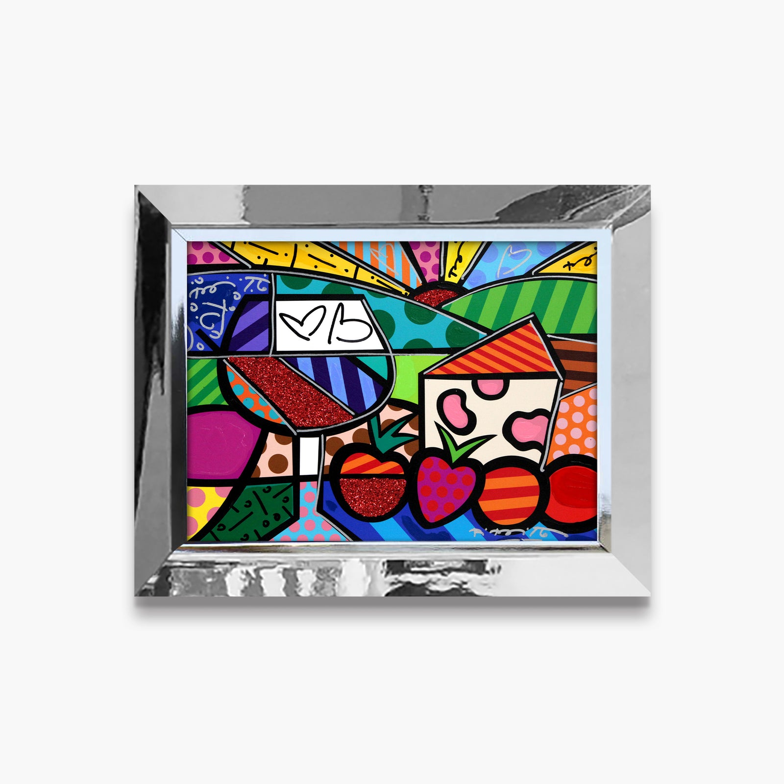 Swiss Cheese - Mixed Media Original