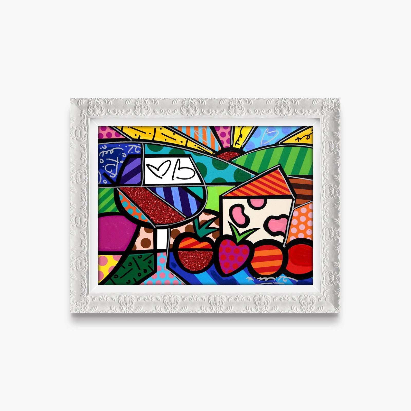 Swiss Cheese - Mixed Media Original