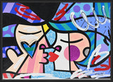 LOVE CIRCLE LOVE   -  Mixed Media Original