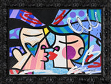 LOVE CIRCLE LOVE   -  Mixed Media Original