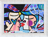 LOVE CIRCLE LOVE   -  Mixed Media Original