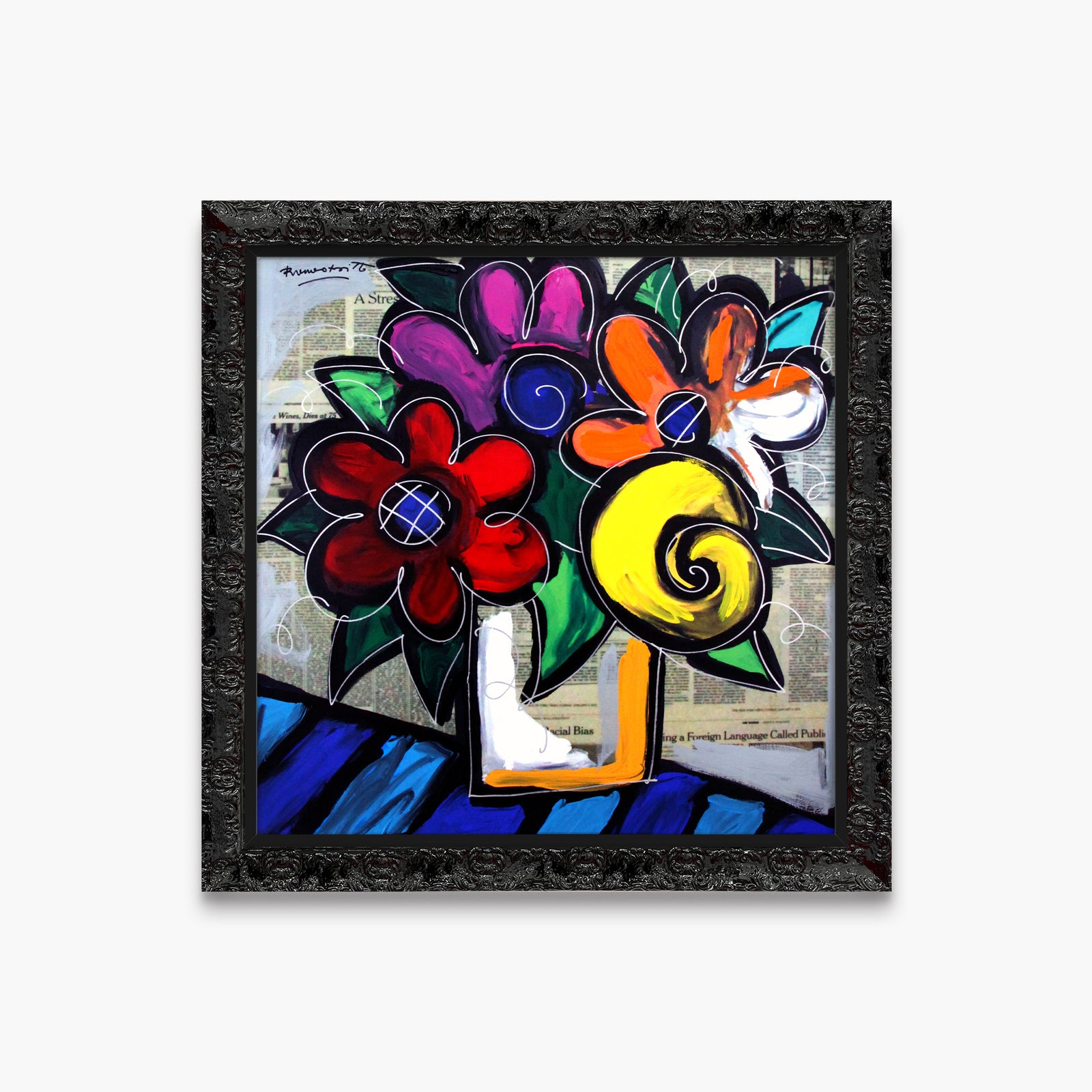 Lourdes Britto - Mixed Media Original