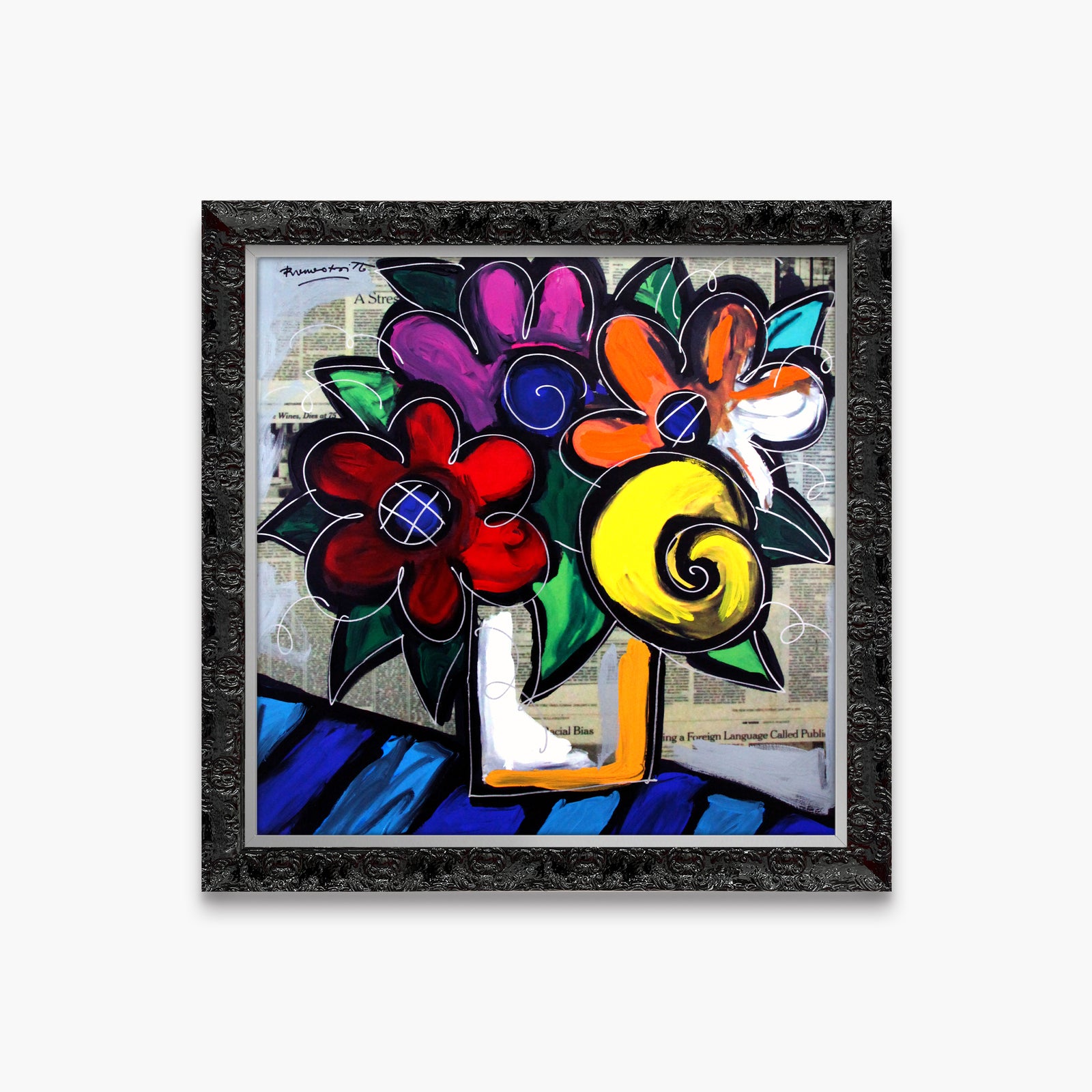 Lourdes Britto - Mixed Media Original