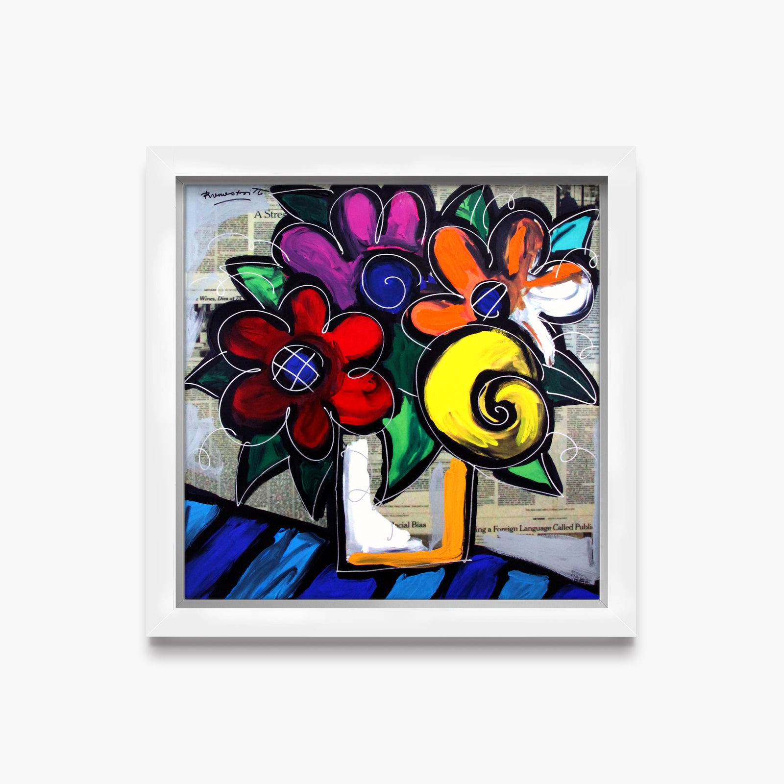 Lourdes Britto - Mixed Media Original