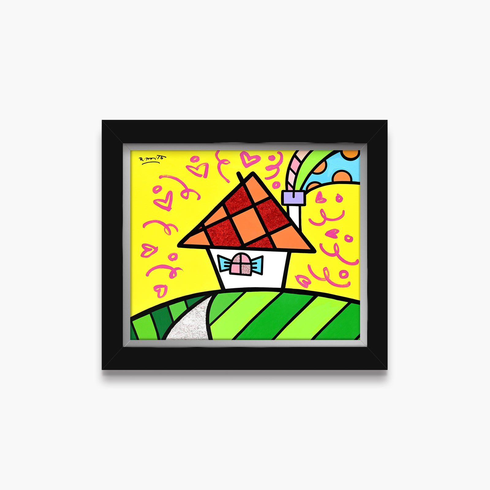 Up The Hill - Mixed Media Original
