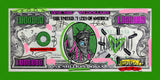$1,000,000 -  Mixed Media Original
