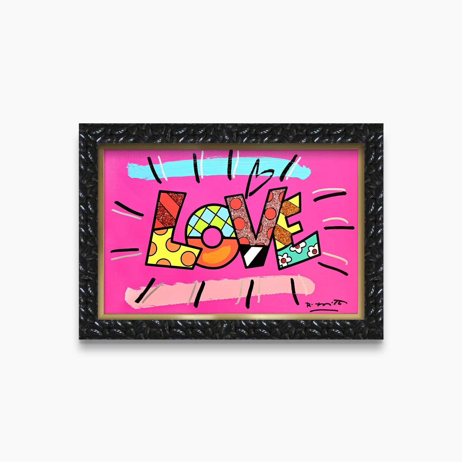 Love (Word) - Mixed Media Original