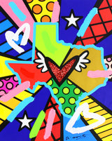 LOVE TEXAS -  Mixed Media Original