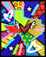 LOVE TEXAS -  Mixed Media Original
