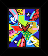 LOVE TEXAS -  Mixed Media Original