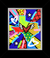 LOVE TEXAS -  Mixed Media Original